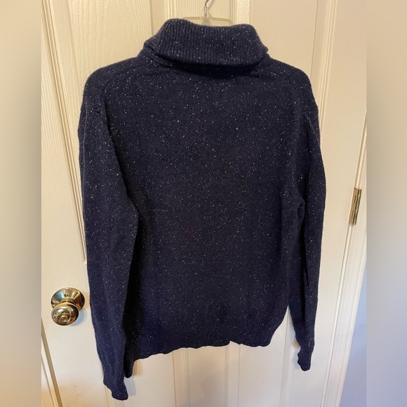 Untuckit Van Douzer Donegal Navy Sweater - Picture 5 of 6